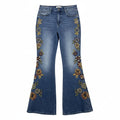 Driftwood Farrah Embroidered Flare Jeans